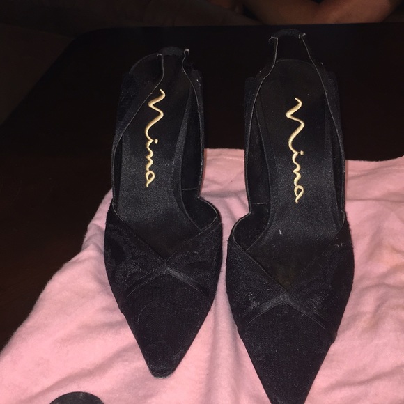 Nina Shoes - Nina size 6.5 black heels